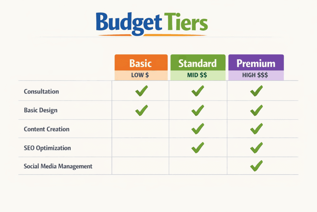Startup SEO Budget Levels