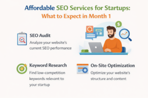 Affordable SEO Services for Startups: What to Expect in Month 1