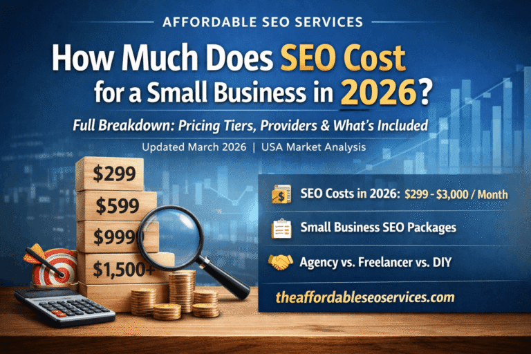 How Much Does SEO Cost for a Small Business in 2026?