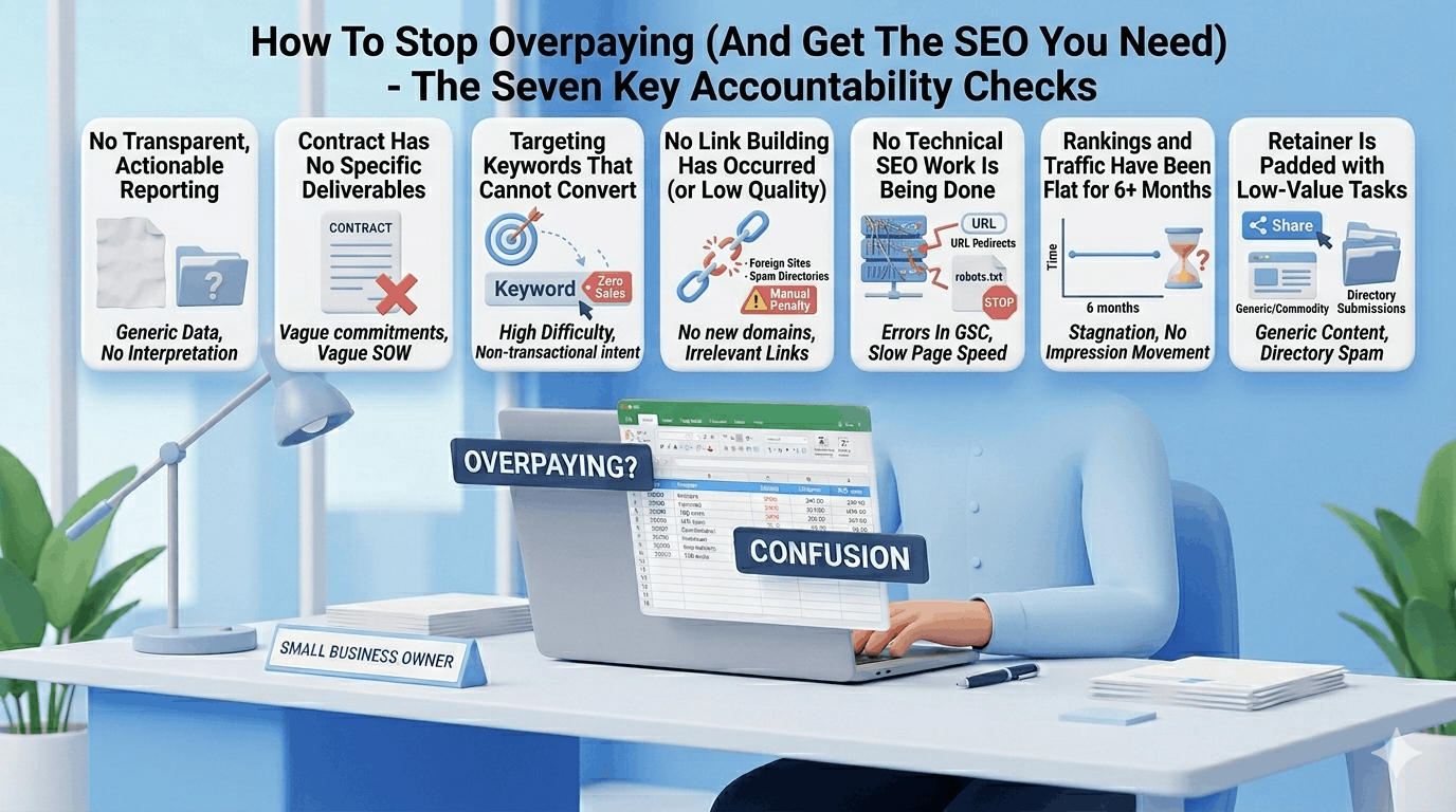 signs you're overpaying for SEO services