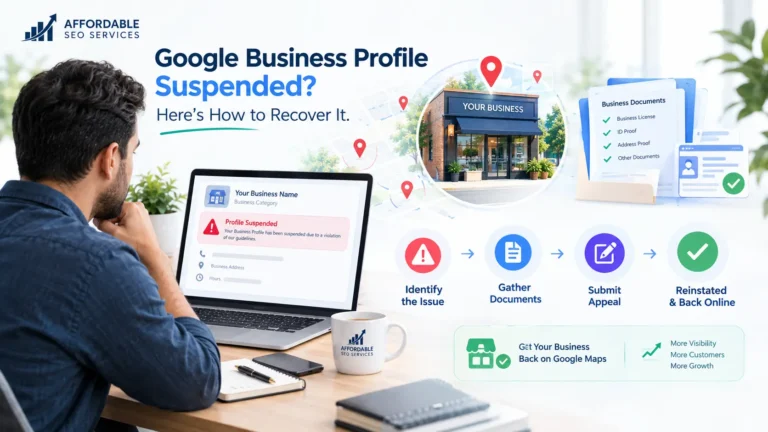 Google Business Profile Suspended